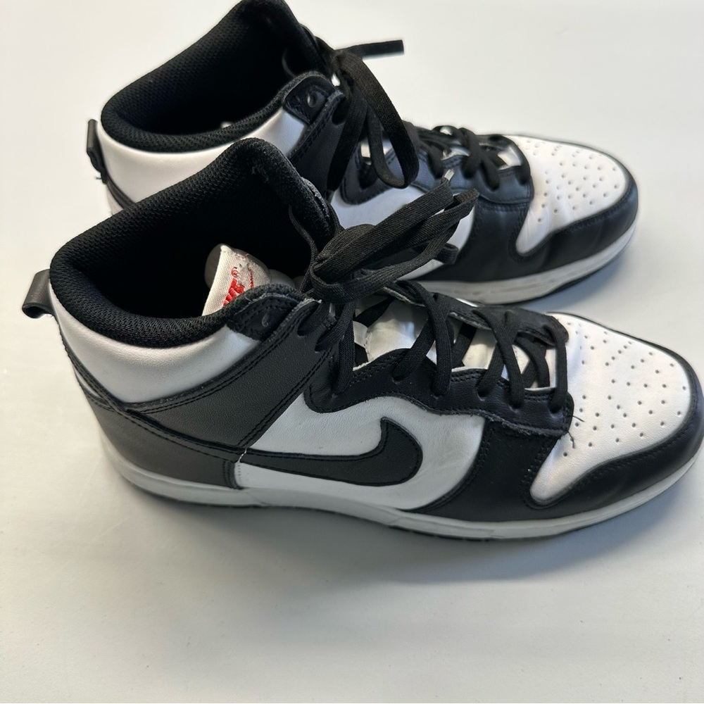 AUTHENTIC Nike High Top Dunks - Panda 🐼 Black and White Sneakers 👟